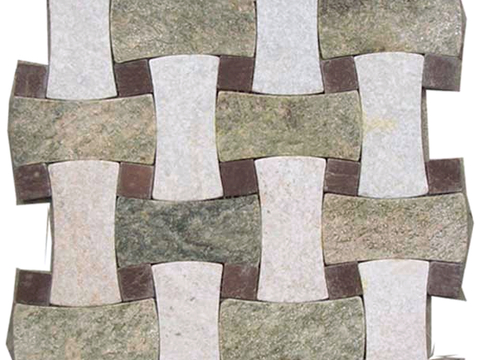 大理石石材马赛克 马赛克瓷砖玻璃马赛克拼花马赛克拼花格子图案