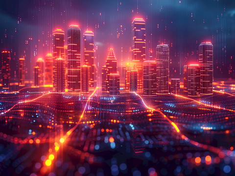 现代屏幕玻璃 电脑LED显示器屏幕壁纸电视屏幕科技拼接大屏幕