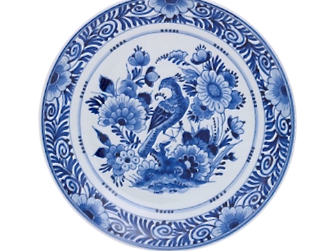 盘子 菜盘 餐盘 古典青花瓷瓷盘图案花纹 陶瓷瓷器花纹