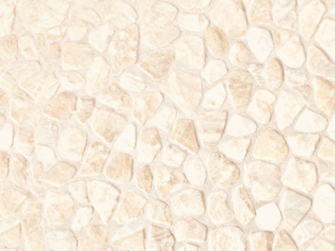 诧寂风 名宿 露台花园地面 鹅卵石 米黄色系鹅卵石 米黄石头