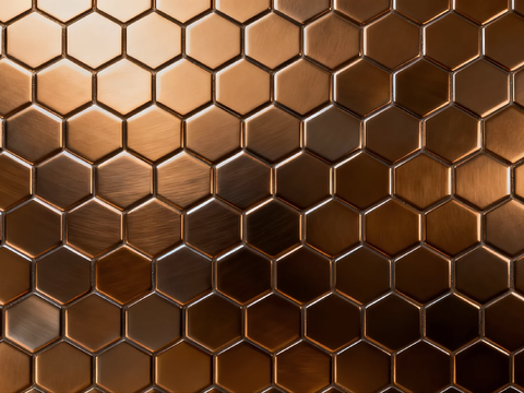  现代轻奢 金色金属马赛克 玫瑰金金属马赛克 