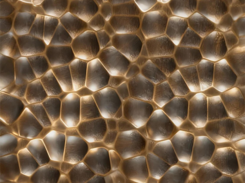 现代轻奢 金色艺术肌理金属板 香槟金艺术肌理不锈钢板