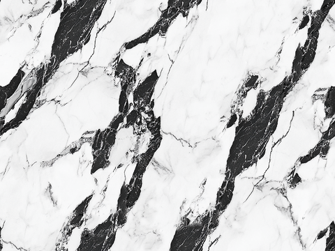 意式轻奢奢石 宝格丽经典大理石 黑白奢石大理石