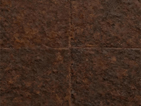 工业风 深咖色做旧瓷砖 生锈瓷砖