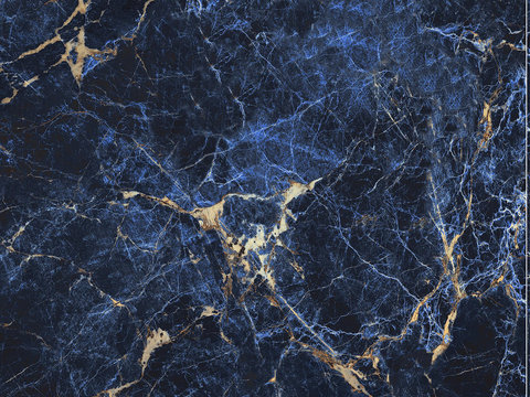 法式现代蓝色大理石奢石 潘多拉奢石