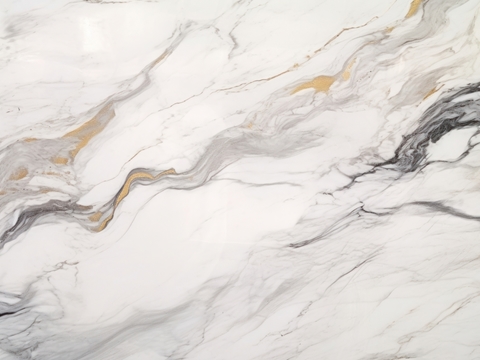 轻奢白色花纹奢石大理石