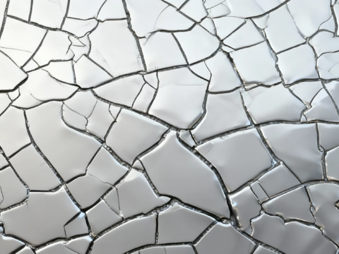 现代轻奢 银色灰色液态金属板 银灰色网格饰面板 银色金属板