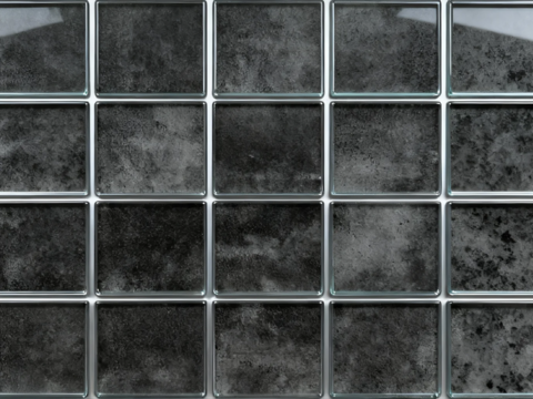 现代简约 黑色玻璃马赛克 黑色泳池马赛克 黑烟熏纹马赛克