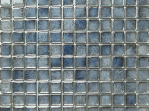 现代简约 黑色玻璃马赛克 黑色泳池马赛克 黑烟熏纹马赛克