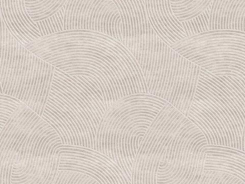 米白色肌理几何地毯