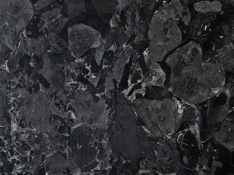 香格里拉黑大理石黑色大理石瓷砖岩板仿深灰水磨石纹理大理石深色