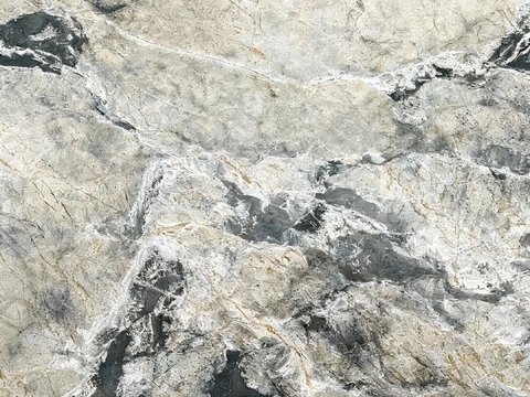 万象山河大理石 黑白泼墨大理石 山水大理石灰色大理石瓷砖岩板