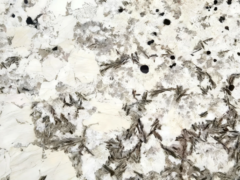 现代轻奢中式雪山银狐大理石白色大理石瓷砖岩板浅棕纹理大理石