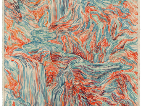 现代抽象装饰画