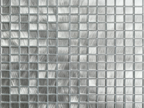 现代轻奢 银丝纹理玻璃马赛克 灰色玻璃马赛克