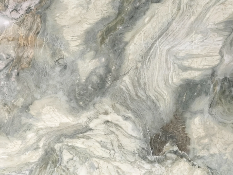 水墨青衣大理石 绿色大理石瓷砖岩板 绿色奢石 绿山水大理石