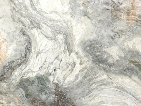 水墨青衣大理石 绿色大理石瓷砖岩板 绿色奢石 绿山水大理石