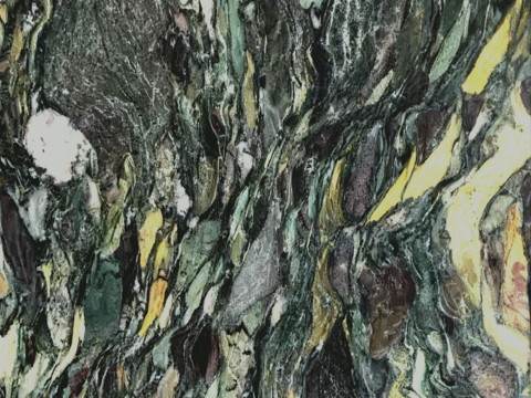 现代轻奢 法式 法国绿大理石彩色大理石 绿色山水大理石绿奢石