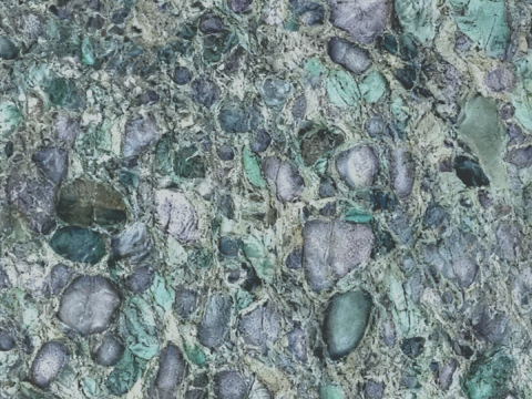 祖母绿大理石墨绿大理石瓷砖岩板绿鹅卵石奢石 深绿山水大理石