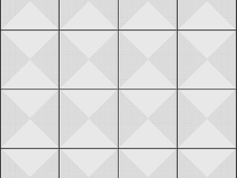 浅灰穿孔铝扣板