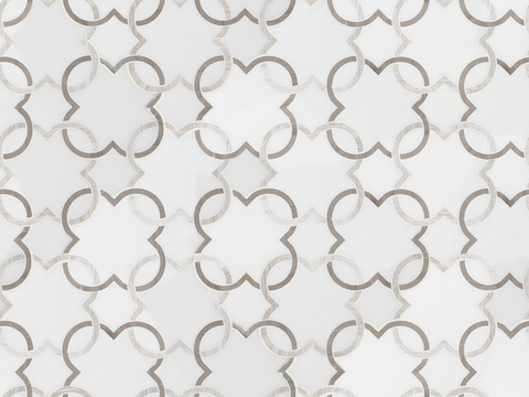 现代简约无缝石材拼花