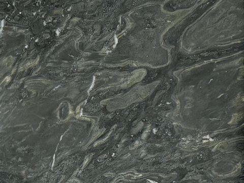 现代中式轻奢 墨黛绿大理石  墨绿大理石瓷砖岩板 绿色奢石