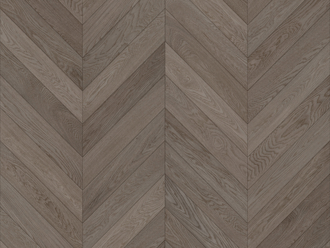 无缝深棕色鱼骨拼人字拼木地板