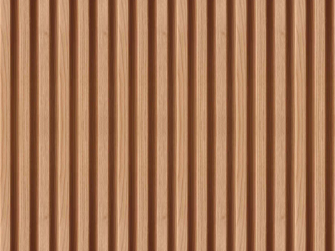 无缝原木奶油风木格栅 长城板贴图