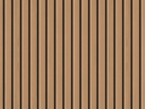 中式无缝连纹格栅 木纹格栅长城板 拉槽板贴图