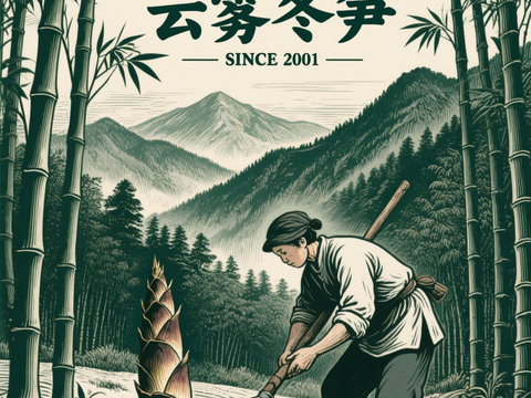 复古插画 包装插画