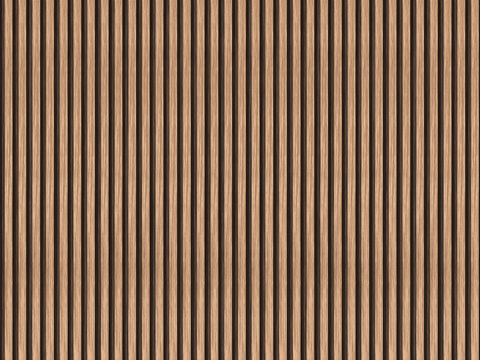 无缝原木奶油风木格栅 长城板贴图