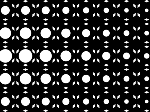 无缝渐变圆孔图案金属冲孔板