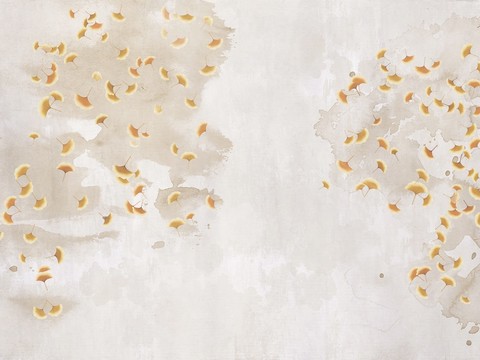 中式新中式高清壁纸壁画装饰画水墨画