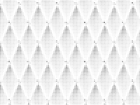 菱形曲线渐变图案穿孔铝板贴图