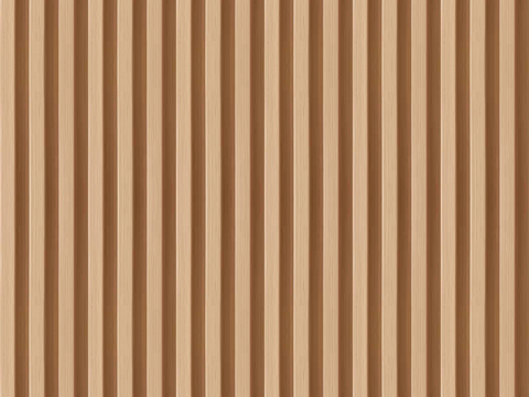  无缝原木奶油风木格栅 长城板贴图 