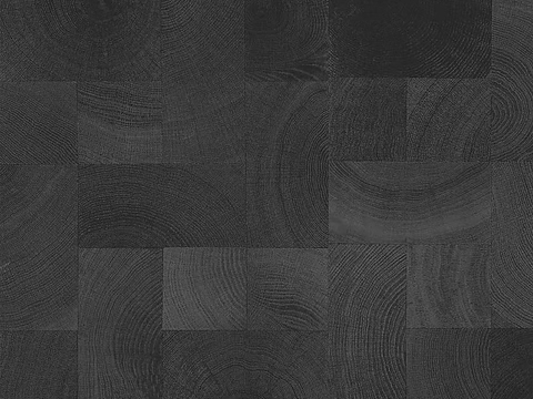 轻奢复古木纹砖 黑色年轮木纹砖