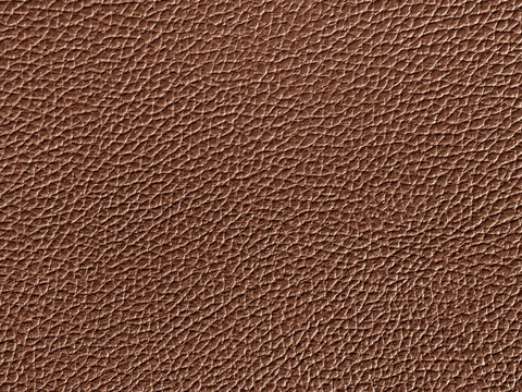 棕色粗纹皮革