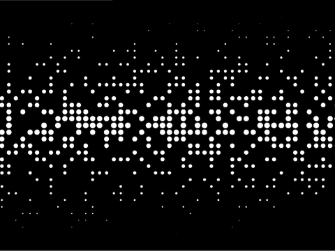 现代穿孔板 渐变穿孔板洞洞板贴图