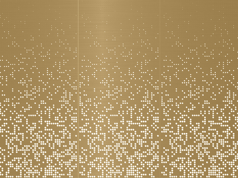 现代穿孔板 渐变穿孔板洞洞板贴图