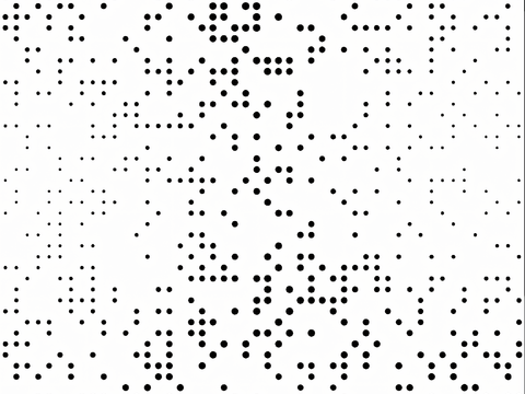 现代穿孔板 渐变穿孔板洞洞板贴图