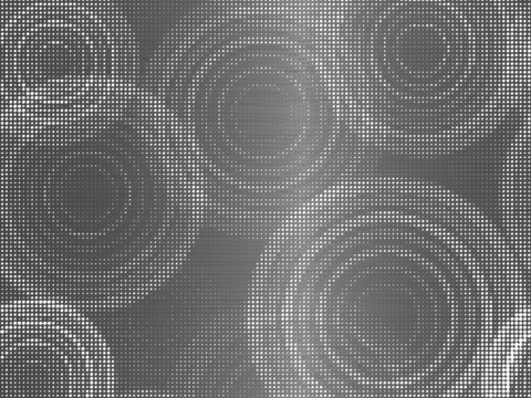 圆形渐变图案冲孔板