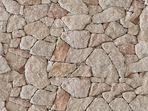 无缝文化石 毛石岩石碎拼贴图