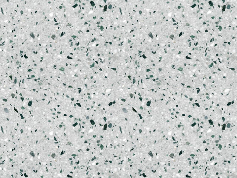 现代彩色水磨石_灰绿色水磨石贴图