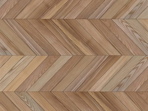 暖灰鱼骨木地板