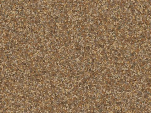 现代砾石地面铺装