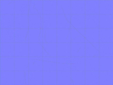 4K质感瓷砖法线