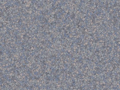 现代砾石地面铺装