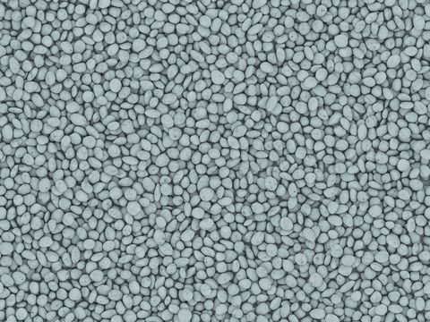 现代砾石地面铺装