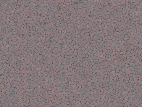  现代砾石地面铺装 