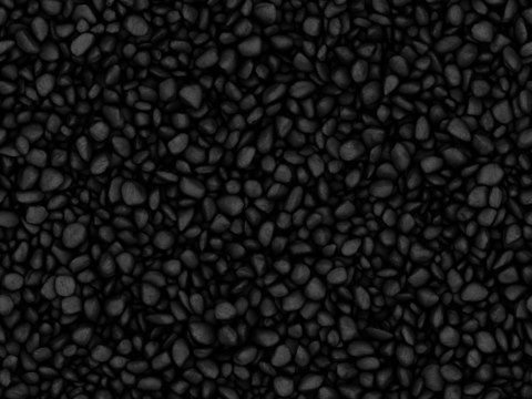 现代砾石地面铺装